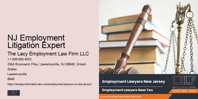 NJ Wrongful Termination Claim Lawyer