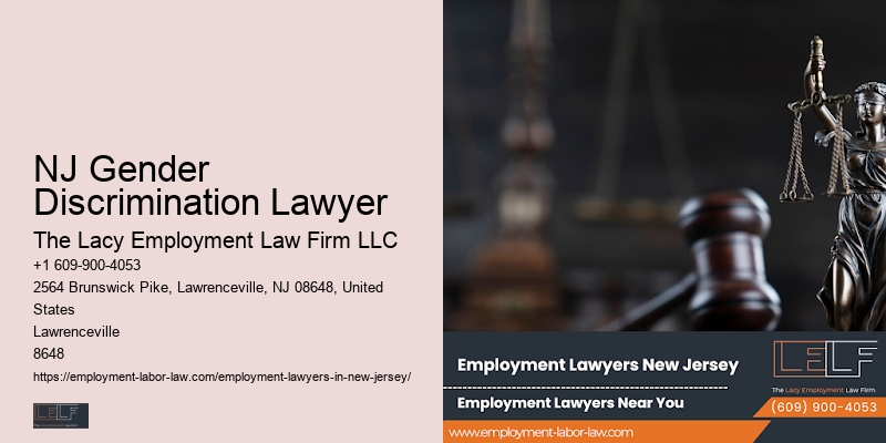 NJ Gender Discrimination Lawyer
