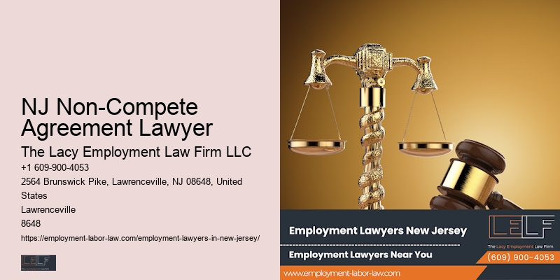 NJ Non-Compete Agreement Lawyer Workplace Rights Advocate