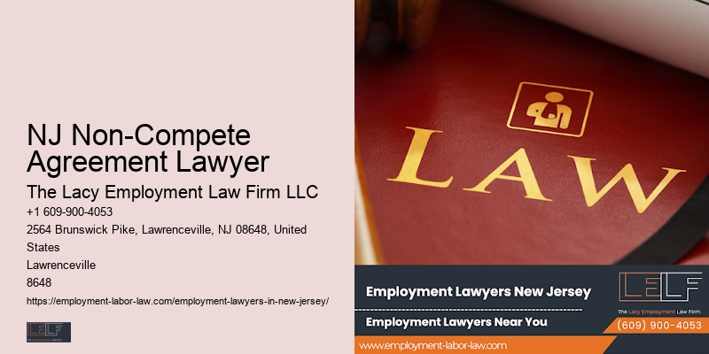 NJ Non-Compete Agreement Lawyer Employment Protection Expert