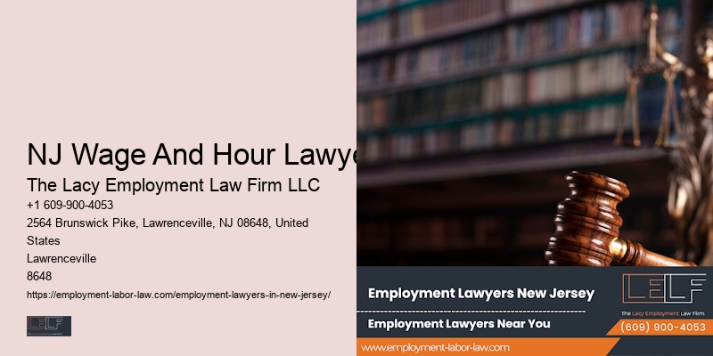 NJ Wage And Hour Lawyer Non-Compete Agreement Lawyer