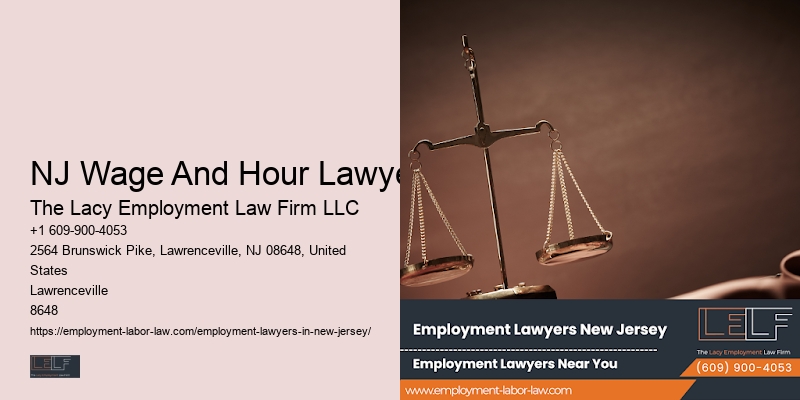 NJ Wrongful Termination Lawsuit Lawyer
