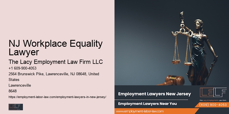 NJ Legal Counsel For Employment Issues