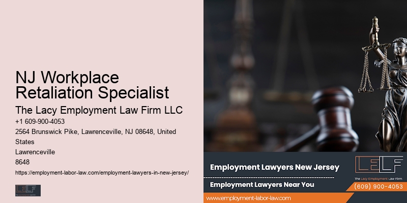 NJ Workplace Retaliation Specialist