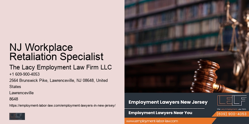 Best Employment Law Services NJ Workplace Retaliation Specialist