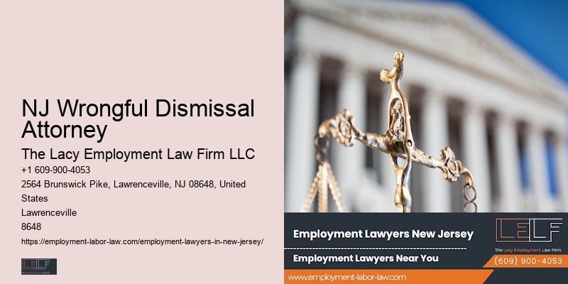 NJ Wrongful Dismissal Attorney Job Rights Attorney
