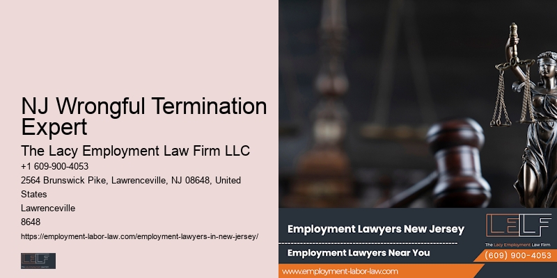 NJ Wrongful Termination Expert
