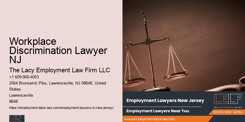 Workplace Discrimination Lawyer NJ