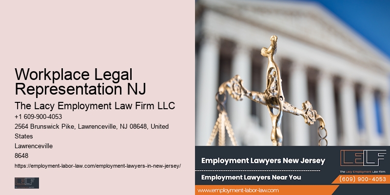 Workplace Legal Representation NJ