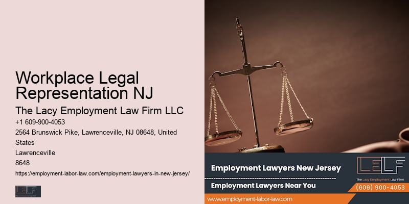 Workplace Legal Representation NJ Job Rights Legal Consultation