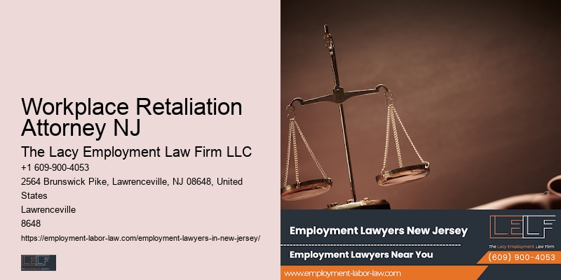 Workplace Retaliation Attorney NJ