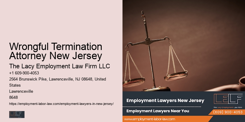 Wrongful Termination Attorney New Jersey