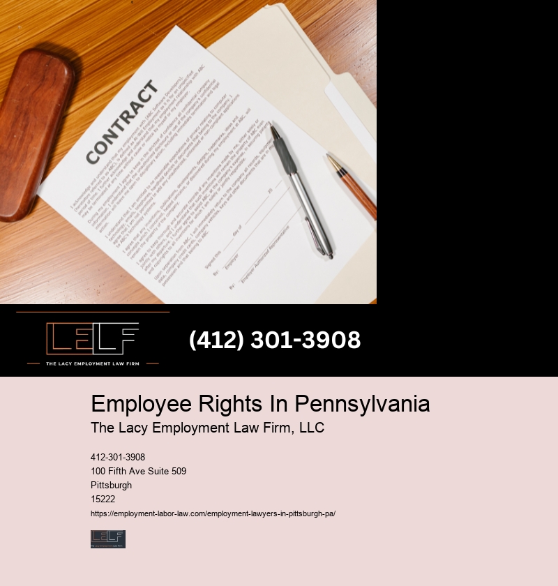 Employee Contract Negotiation Attorney In Pittsburgh