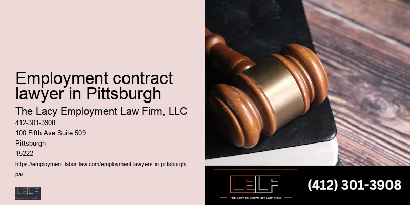 Employment contract lawyer in Pittsburgh