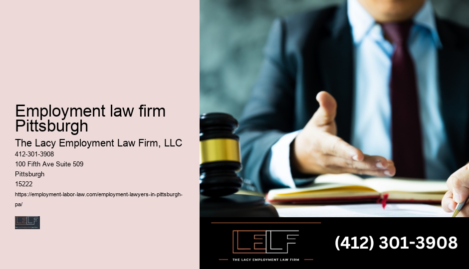 Employment Law Counsel Pittsburgh PA
