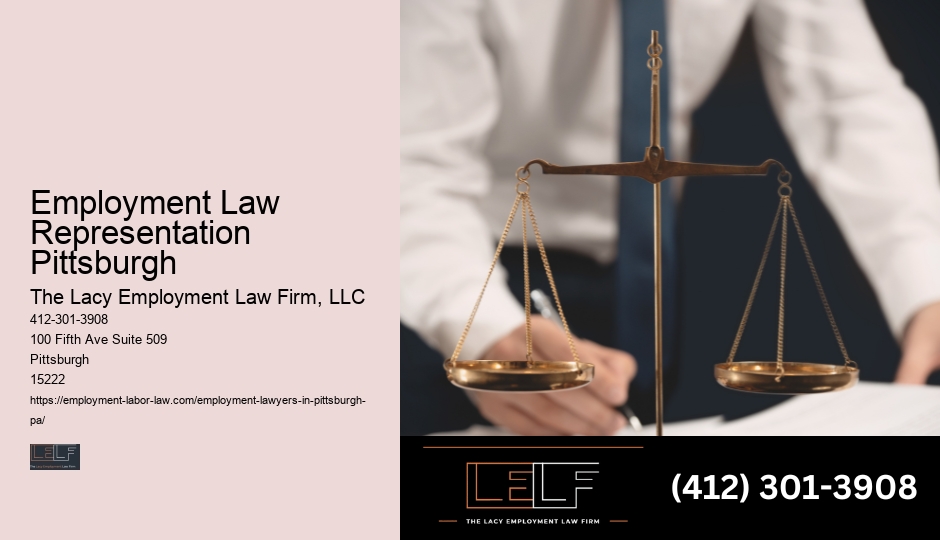 Pittsburgh severance package legal representation