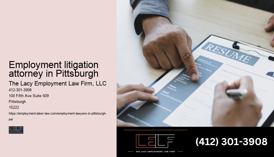 Renowned workplace discrimination attorney serving Pittsburgh PA