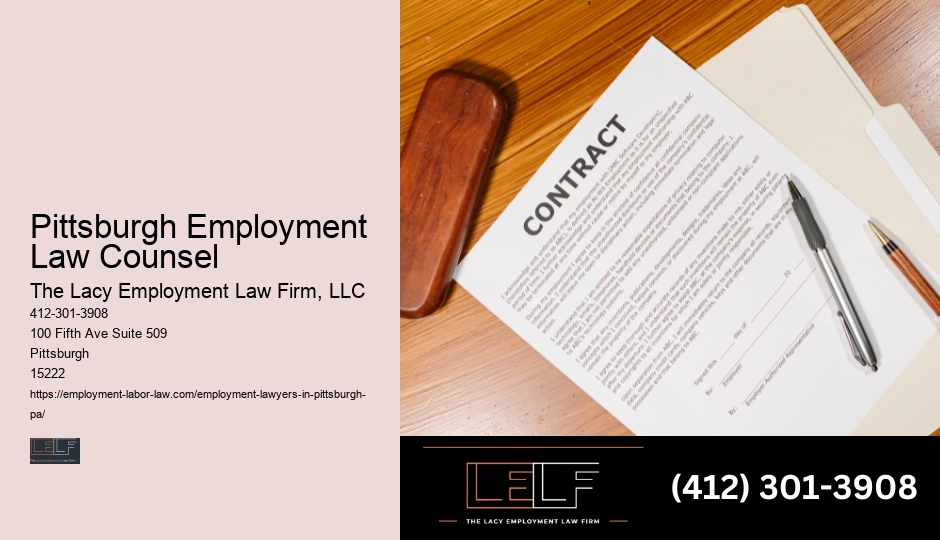 Employment law consultations in Pittsburgh