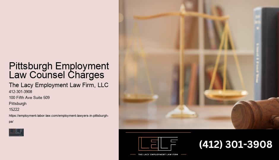 Employment Lawyer Service Costs Pittsburgh