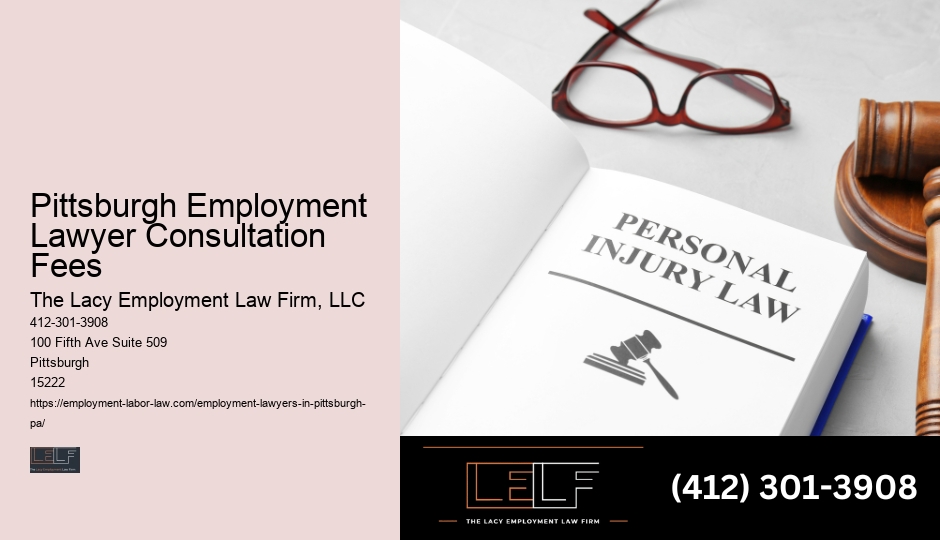 Pittsburgh PA Employment Law Counsel