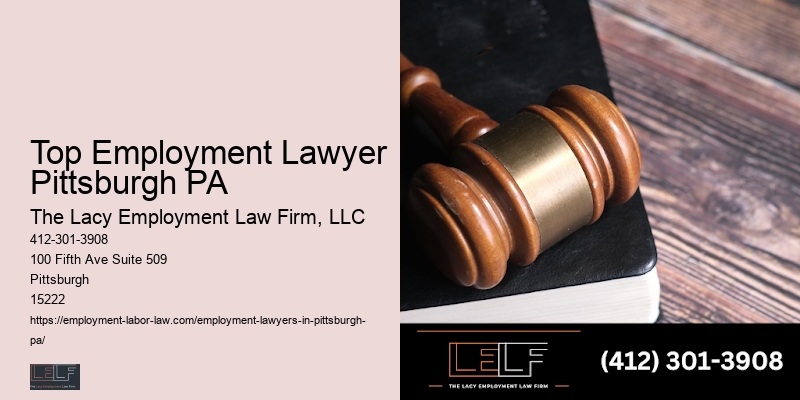 Top Employment Lawyer Pittsburgh PA