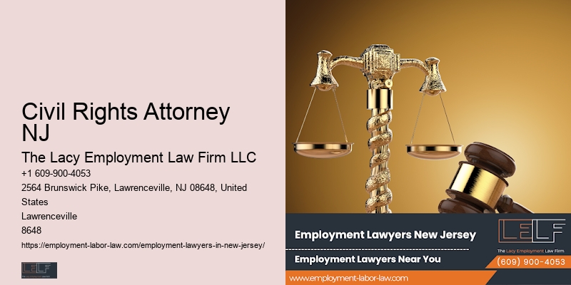 Civil Rights Attorney NJ Employment Dispute Resolution Attorney