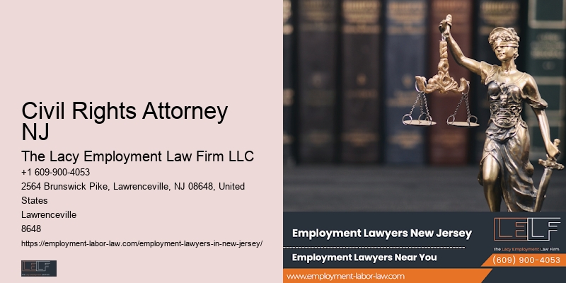 Civil Rights Attorney NJ Employee Legal Services