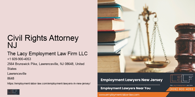 Civil Rights Attorney NJ Workplace Safety Attorney