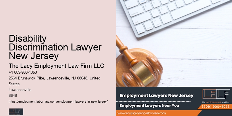Civil Rights Violations Lawyer Disability Discrimination Lawyer New Jersey
