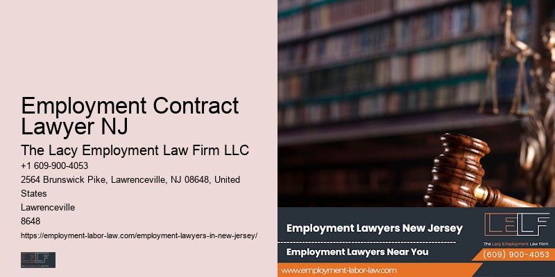 Employment Contract Lawyer NJ Employment Contract Lawyer