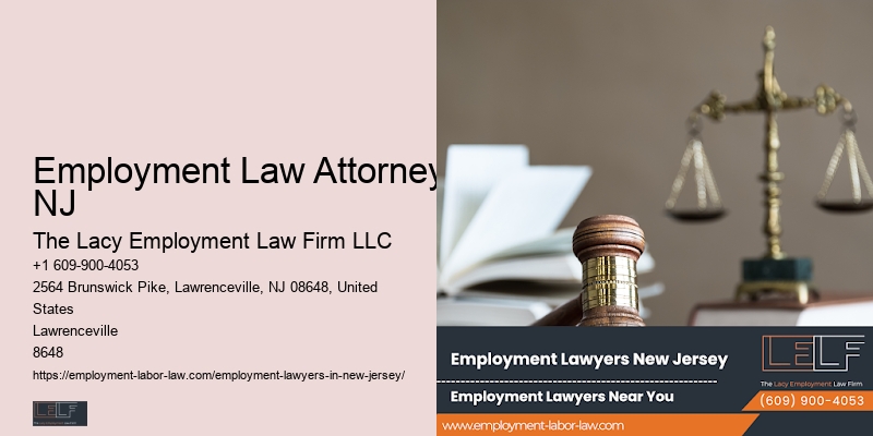 Employment Law Attorney NJ Employment Law Protection