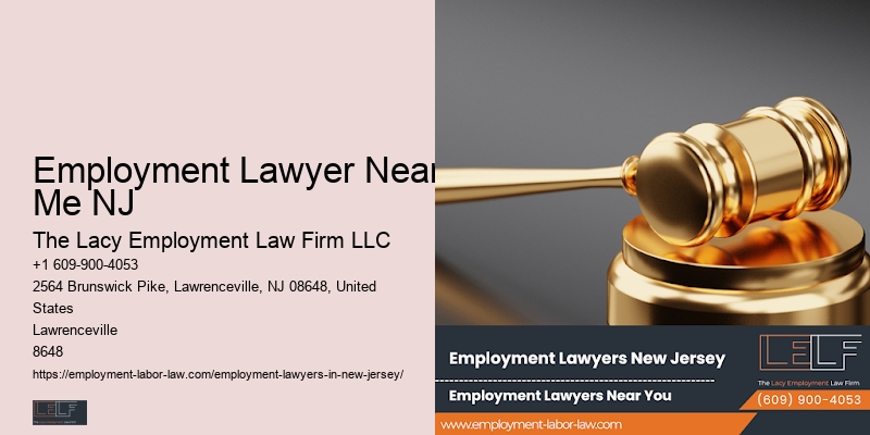 Employment Rights Lawyer Employment Lawyer Near Me NJ