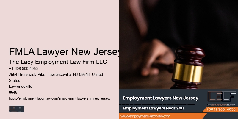 FMLA Lawyer New Jersey Workplace Litigation Services