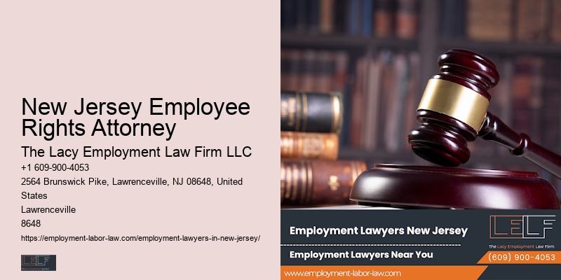 Employment Lawyer New Jersey Employee Rights Attorney