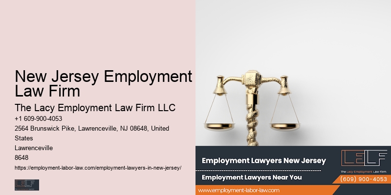 New Jersey Employment Law Firm Employment Law Consultation