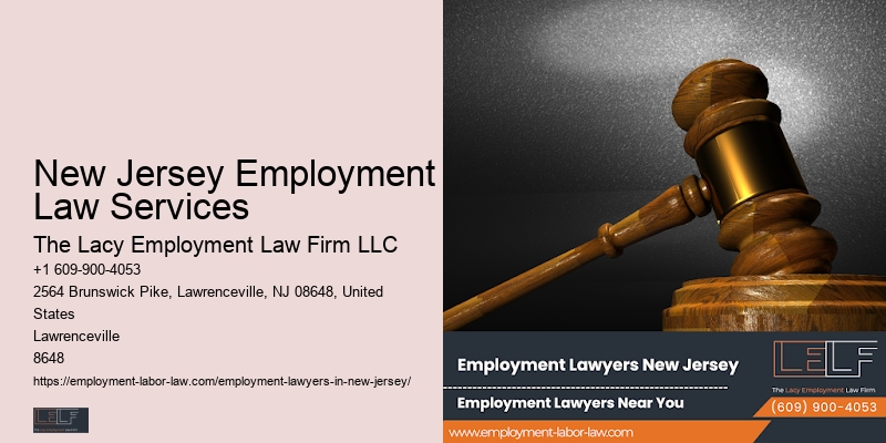 New Jersey Employment Law Services Employment Law Defense Attorney
