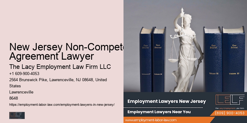 New Jersey Non-Compete Agreement Lawyer Wage and Hour Dispute Lawyer