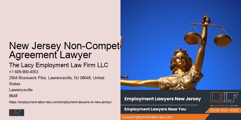 Sexual Harassment Attorney New Jersey Non-Compete Agreement Lawyer