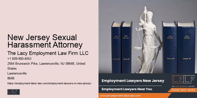 New Jersey Sexual Harassment Attorney Workplace Lawyer Consultation