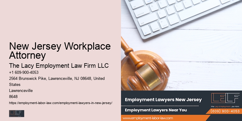 New Jersey Workplace Attorney Employee Rights Lawyer Near Me
