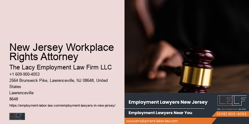 Experienced Employment Lawyer New Jersey Workplace Rights Attorney