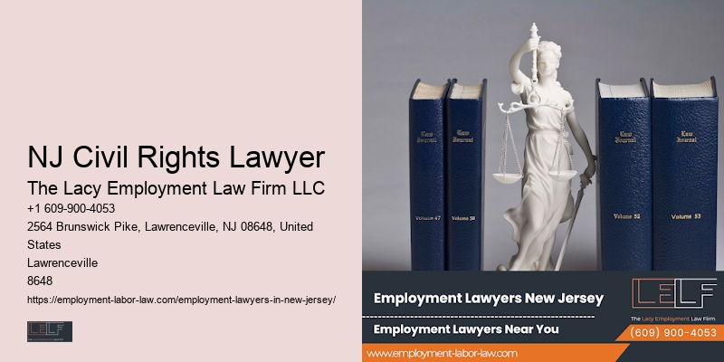 NJ Civil Rights Lawyer Employment Law Services