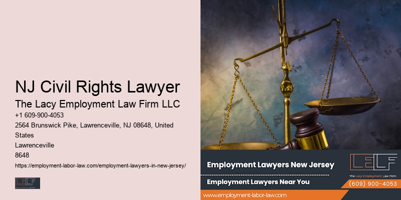 NJ Civil Rights Lawyer Attorney for Workplace Law