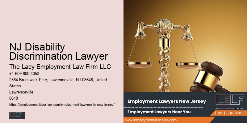 Local Employment Law Attorney NJ