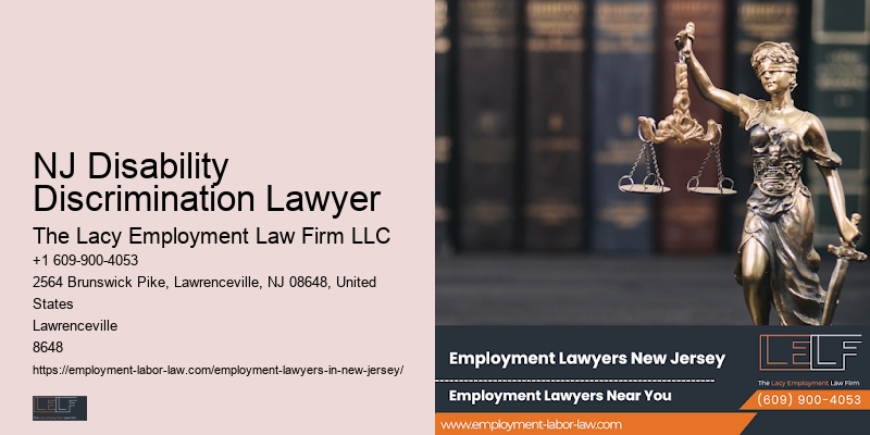 Employee Law Consultation NJ Disability Discrimination Lawyer