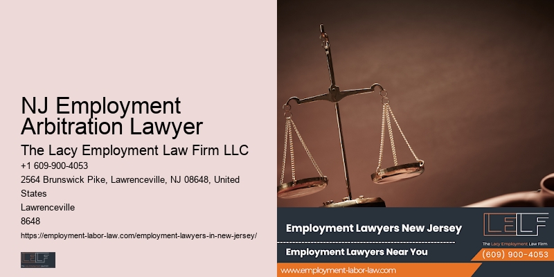 NJ Employment Arbitration Lawyer Worker Representation Lawyer