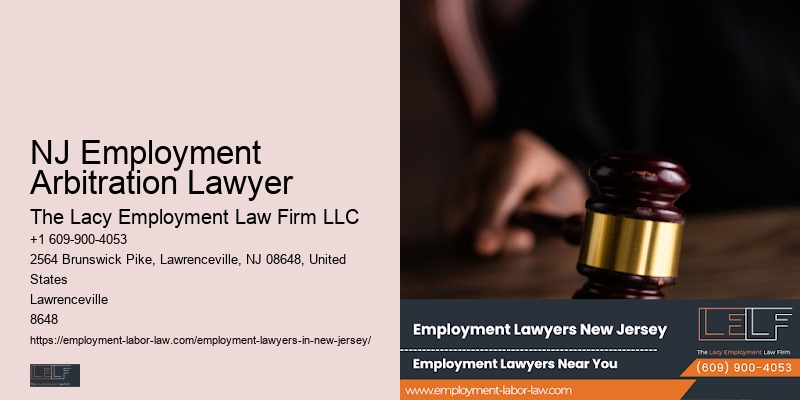 NJ Employment Arbitration Lawyer Employment Law Advisor Near Me