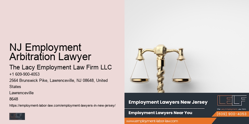 NJ Employment Arbitration Lawyer Workplace Legal Consultancy