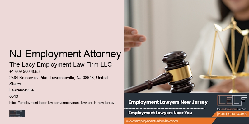 Legal Representation For Employees NJ Employment Attorney