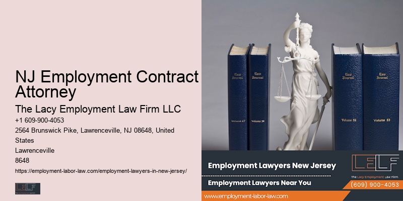 NJ Employment Contract Attorney Attorney for Workplace Claims
